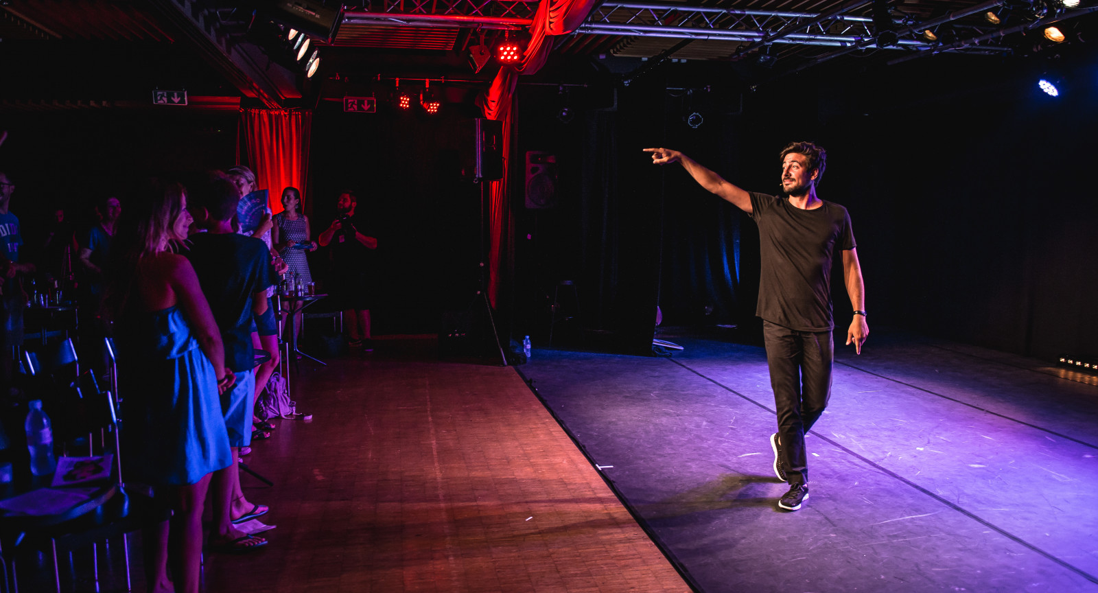 Maxime Gasteuil – Gil Alma – Claudia Tagbo – Improlab 2017